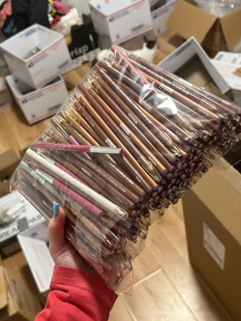 100+ Vintage Eyeliner Pencil Lot Jordana Prestige Mixed Brands Bulk Makeup